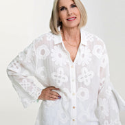 Charlene Embroidered Top