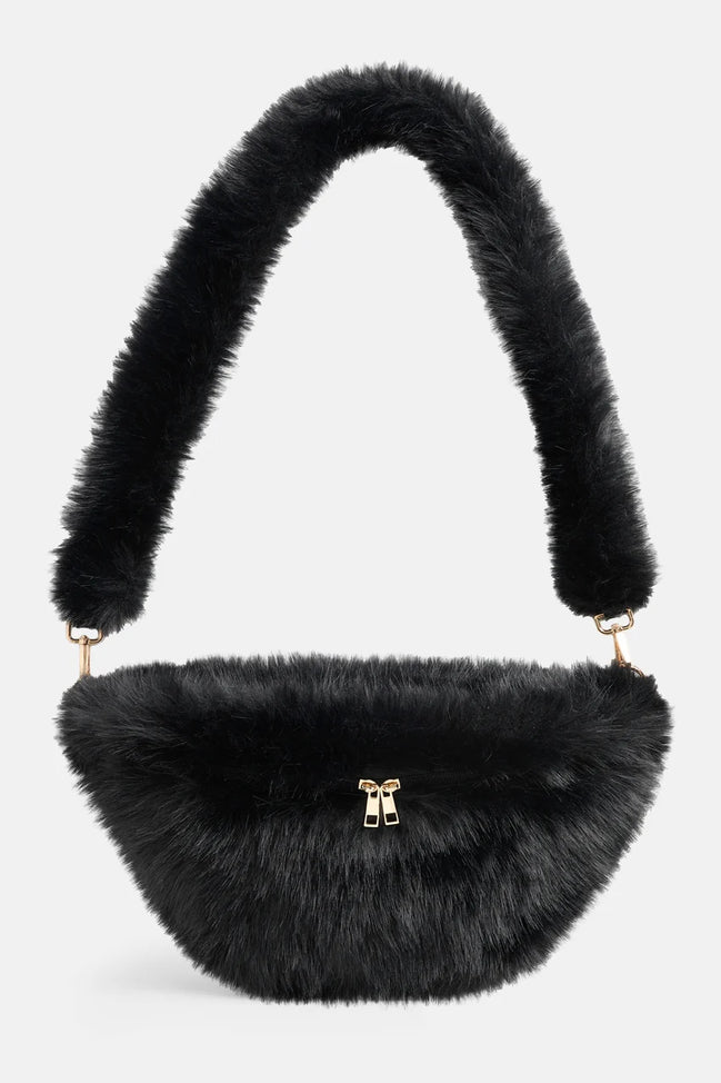 Arleigh Faux Fur Crossbody Bag