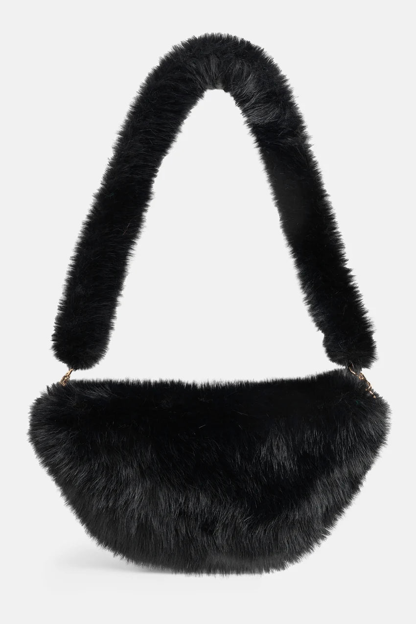 Arleigh Faux Fur Crossbody Bag