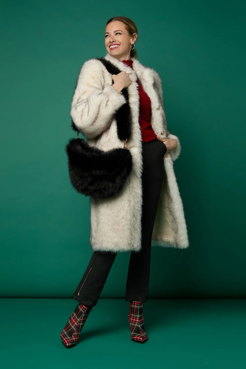 Arleigh Faux Fur Crossbody Bag