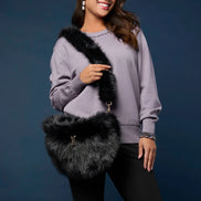 Arleigh Faux Fur Crossbody Bag