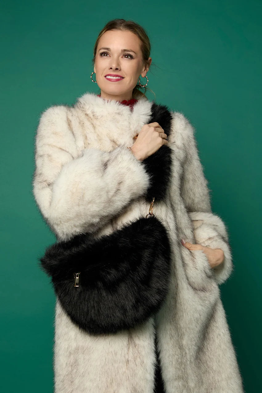 Arleigh Faux Fur Crossbody Bag