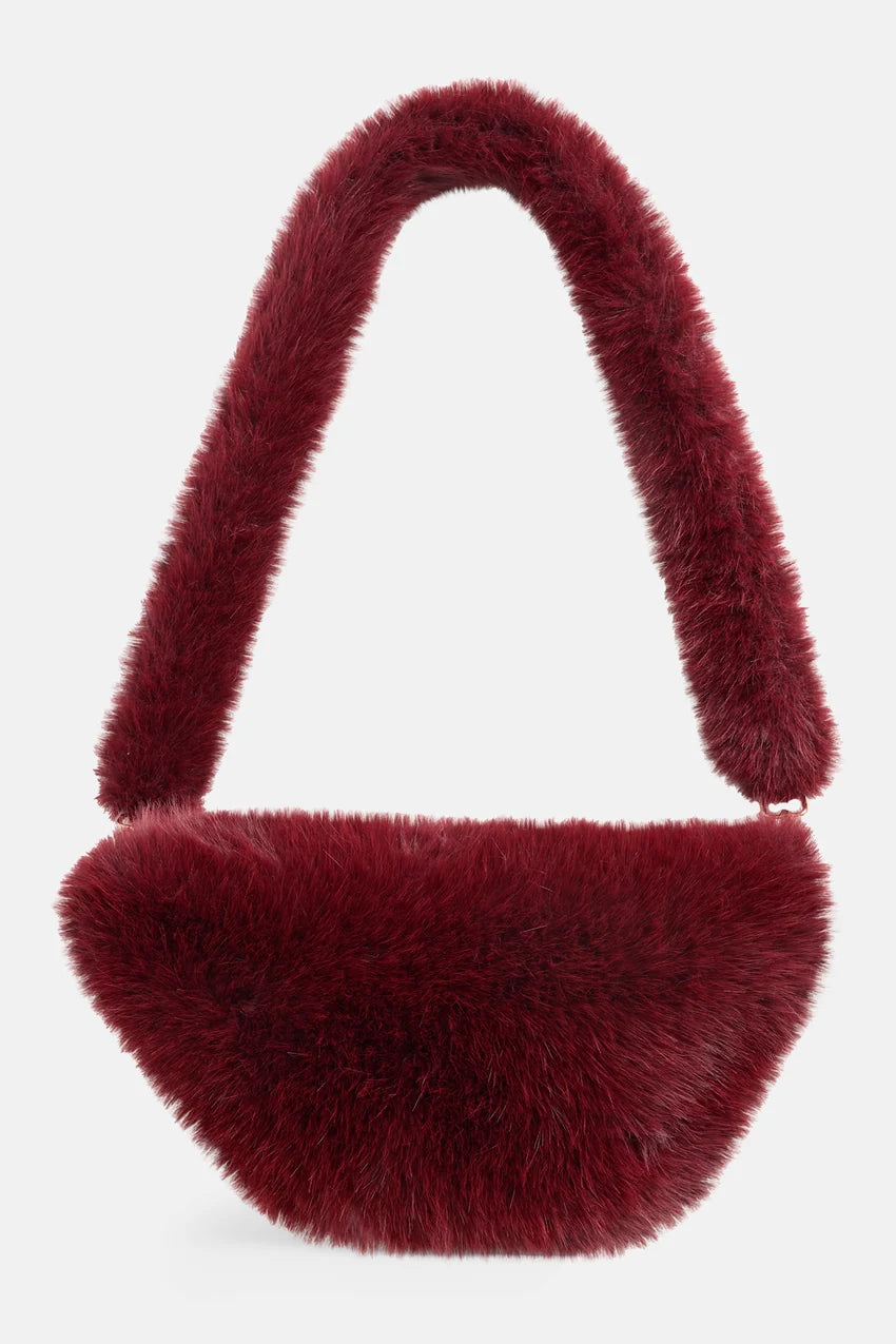 Arleigh Faux Fur Crossbody Bag