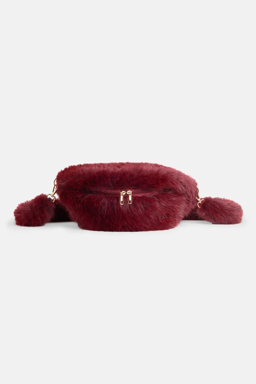 Arleigh Faux Fur Crossbody Bag