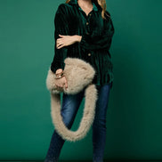 Arleigh Faux Fur Crossbody Bag