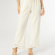 Layla Crossover Ruffle Pant