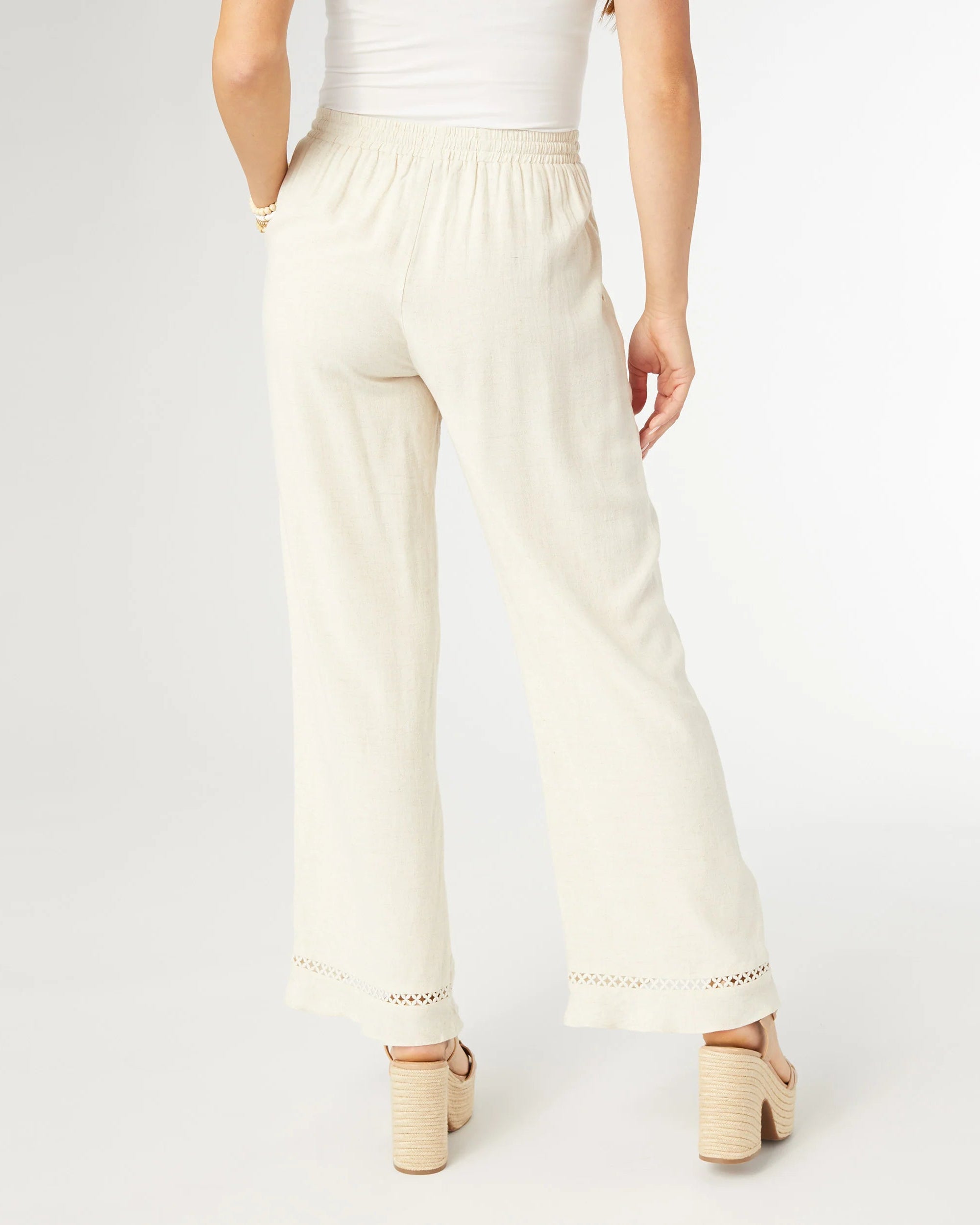 Layla Crossover Ruffle Pant