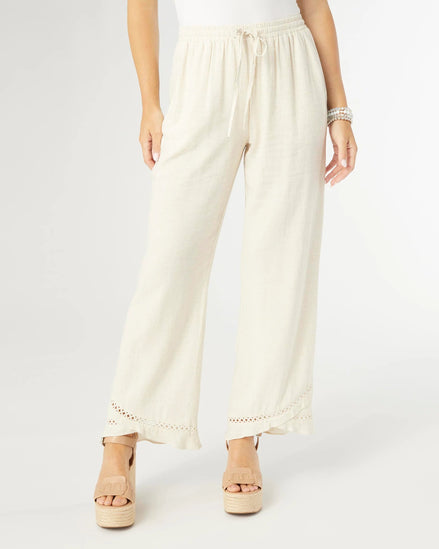 Layla Crossover Ruffle Pant