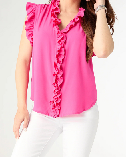Julie Ruffle Tank