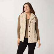 Andi Hooded Vest with Pockets