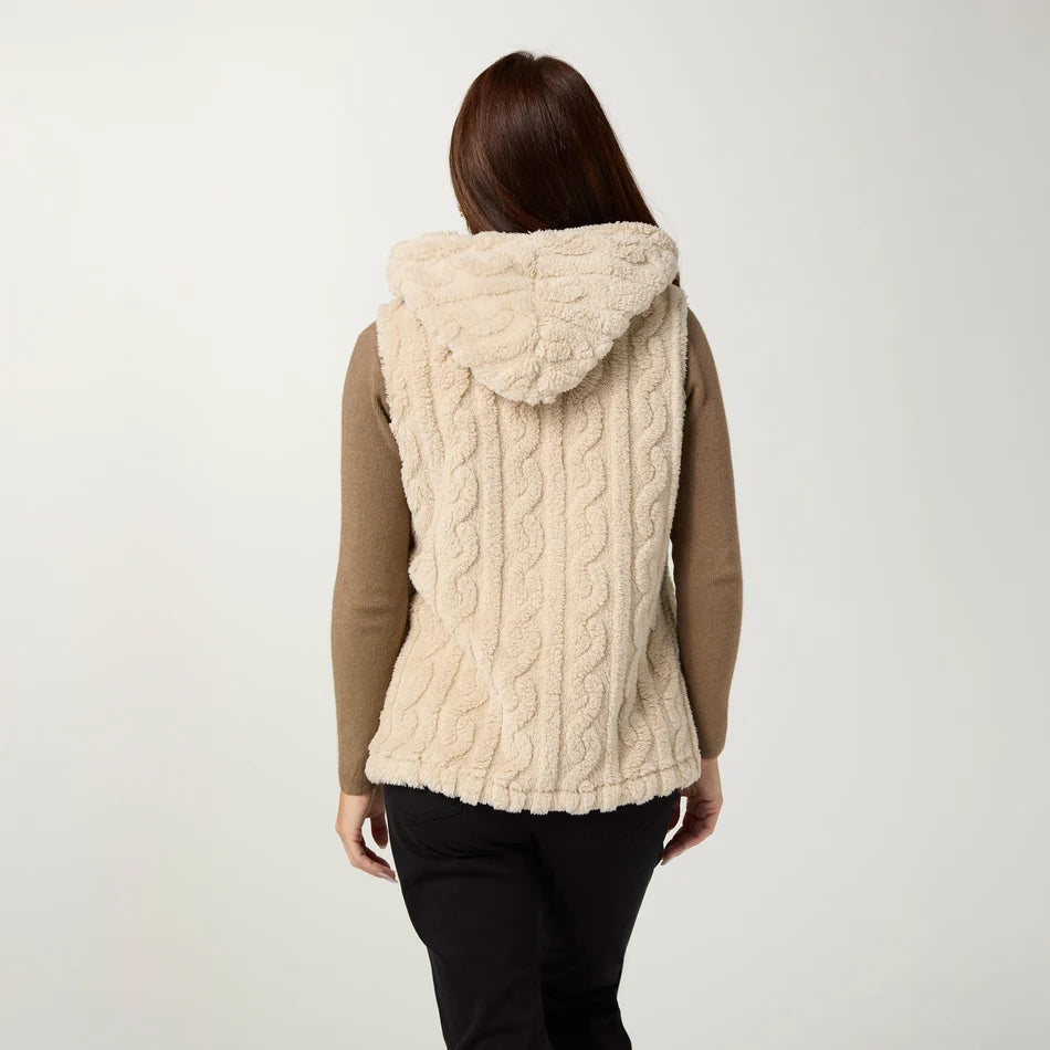 Andi Hooded Vest with Pockets