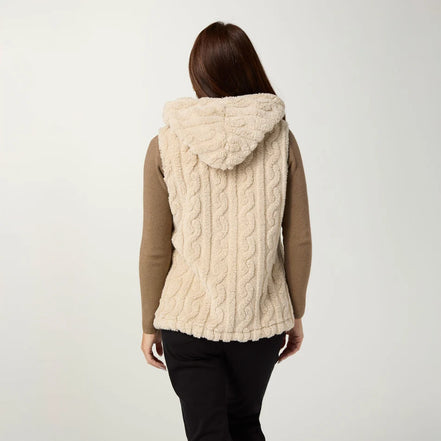 Andi Hooded Vest with Pockets