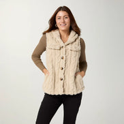 Andi Hooded Vest with Pockets