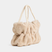 Solene Faux Fur Tote