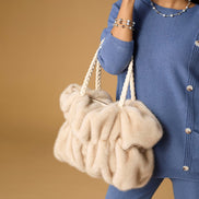 Solene Faux Fur Tote