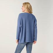 Heavenly-Luxe Button Detail Sweater
