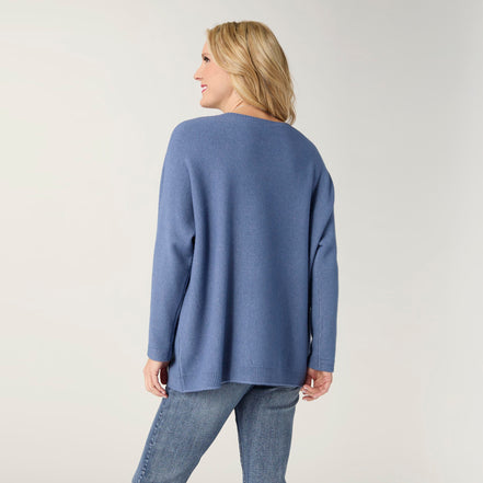Heavenly-Luxe Button Detail Sweater