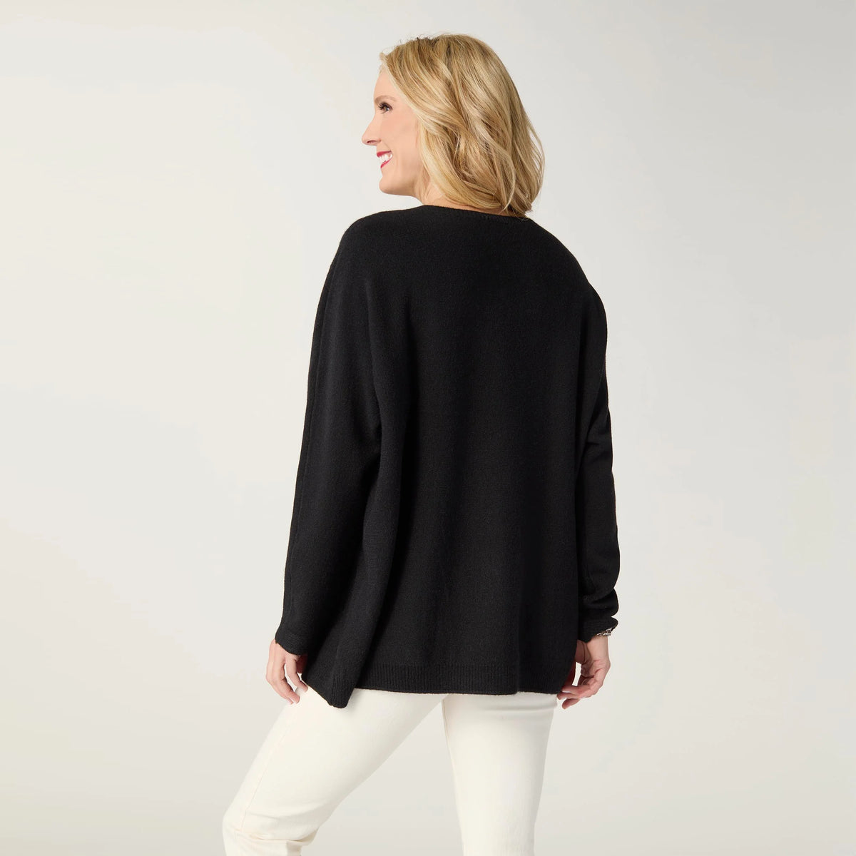 Heavenly-Luxe Button Detail Sweater