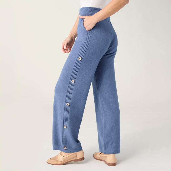 Heavenly-Luxe Button Detail Pant