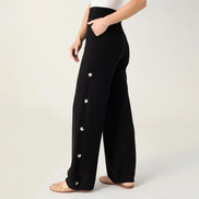 Heavenly-Luxe Button Detail Pant