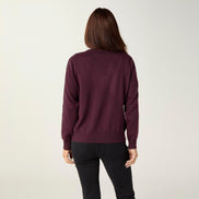 Lauren Lightweight Cardigan with Embellished Sleeve