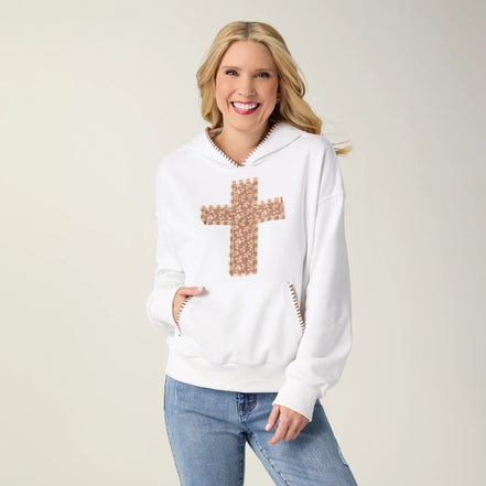 Cross Hooded Sweatshirt