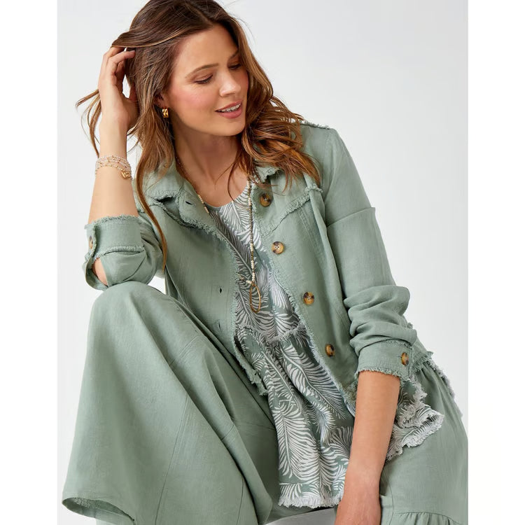 Linen Blend Jacket