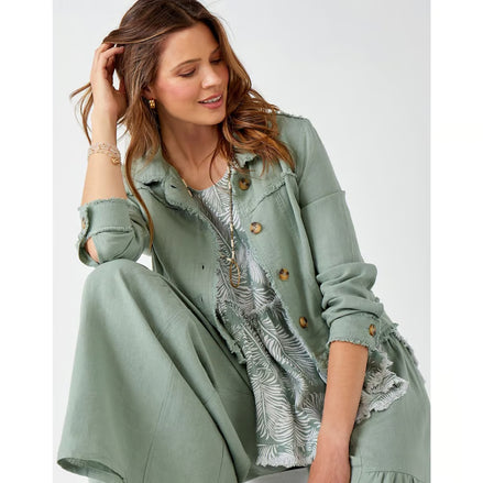 Linen Blend Jacket