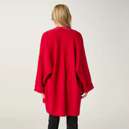 Heavenly-Luxe Open Cardigan with Rhinestones