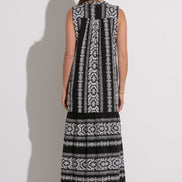 Sleeveless V-Neck Maxi Dress
