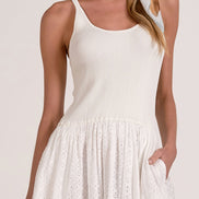 Eyelet Maxi Dress