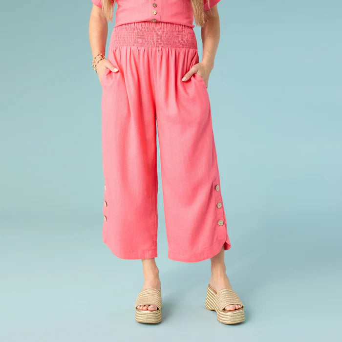 Sophia Pant with Button Detail