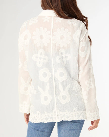 Charlene Embroidered Top